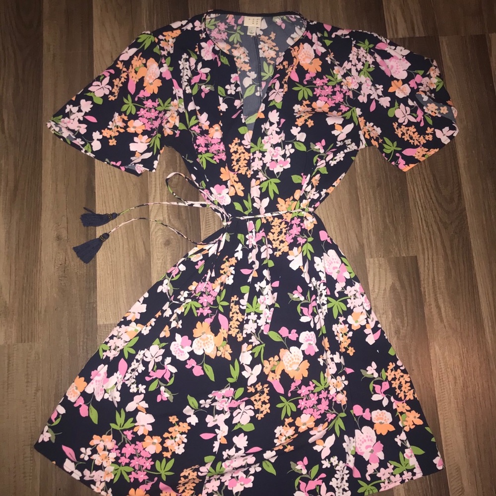 A Mew Day Floral Dress